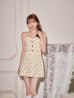 ベージュ　モデル：羽澄まり　身長：158cm　着用サイズ：Sサイズ