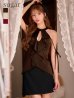 ブラウンxブラック　モデル：るりぴ　身長：165cm　着用サイズ：Sサイズ