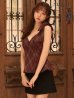 ワインレッド　モデル：羽澄まり　身長：158cm　着用サイズ：Sサイズ