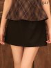 ブラウン　モデル：羽澄まり　身長：158cm　着用サイズ：Sサイズ