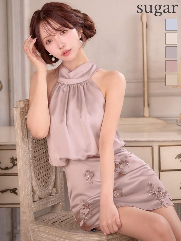 ピンク　モデル：三上悠亜　身長：159cm　着用サイズ：Sサイズ