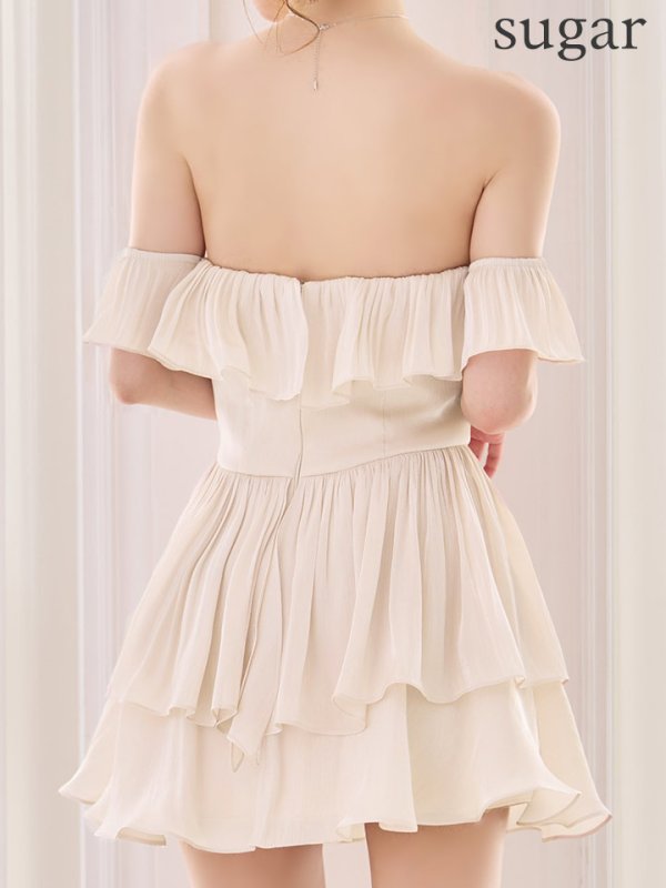 ベージュ　モデル：ゆめ　身長：160cm　着用サイズ：Sサイズ