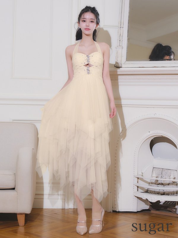 アイボリー　モデル：ゆりお　身長：165cm　着用サイズ：Sサイズ