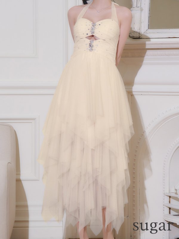 アイボリー　モデル：ゆりお　身長：165cm　着用サイズ：Sサイズ