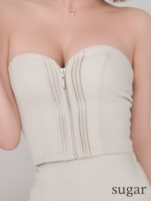 アイボリー　モデル：れみれみ　身長：163cm　着用サイズ：Sサイズ