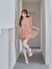 ピンク　モデル：三上悠亜　身長：159cm　着用サイズ：Sサイズ