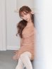 ピンク　モデル：三上悠亜　身長：159cm　着用サイズ：Sサイズ