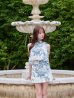 ブルー　モデル：天海りこ　身長：156cm　着用サイズ：Sサイズ
