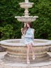 ブルー　モデル：天海りこ　身長：156cm　着用サイズ：Sサイズ