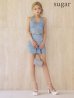 ブルー　モデル：如月れい　身長：156cm　着用サイズ：Sサイズ