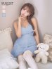 ブルー　モデル：三上悠亜　身長：159cm　着用サイズ：Sサイズ