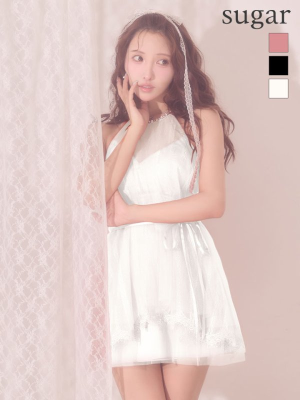 ホワイト　モデル：三上悠亜　身長：159cm　着用サイズ：Sサイズ