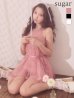ピンク　モデル：三上悠亜　身長：159cm　着用サイズ：Sサイズ