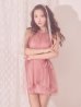 ピンク　モデル：三上悠亜　身長：159cm　着用サイズ：Sサイズ