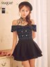 ネイビー×ブラック　モデル：ひめか　身長：153cm　着用サイズ：Sサイズ