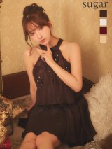 【9月中旬-9月下旬発送予定】XSサイズあり【ANGEL R/エンジェルアール】アメスリ/ フラワー/ レース/ セパレート/ フレア/ マイクロミニドレス/ ミニドレス/ キャバドレス[OF2]