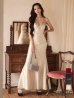 シャンパン　モデル：ゆいぴす　身長：170cm　着用サイズ：Sサイズ