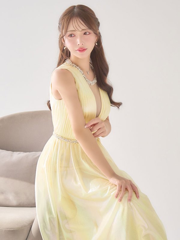 イエロー モデル:りな 身長:160cm 着用サイズ:Sサイズ