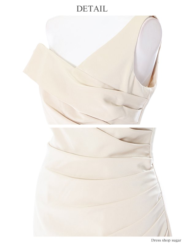 画像13: 【Lip line/リップライン】ワンカラー/ドレープ/タイト/ミニドレス /キャバドレス[HC03]