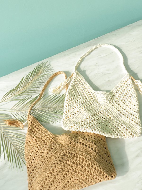 画像3: 【バッグ】クロス網バック【2カラー】[OF4]