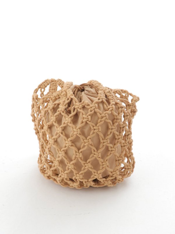 画像6: 【バッグ】ロープ編みバッグ【2カラー】[YMT]