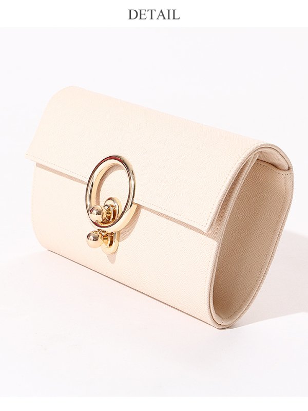 画像12: 【BAG】2WAY/ チェーン/ フェイクレザー/ フォーマル/ ハンドバッグ【3カラー】[OF04]