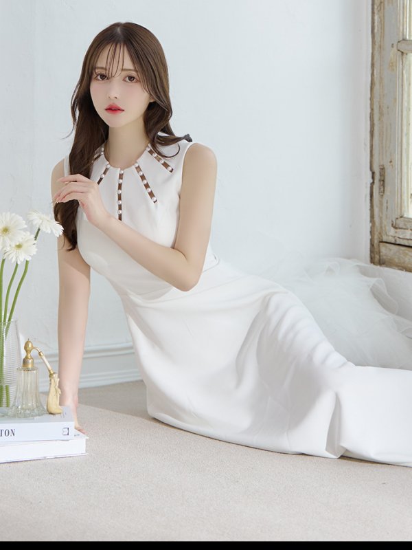 ホワイト モデル：ゆめ　身長：160cm　着用サイズ：Sサイズ