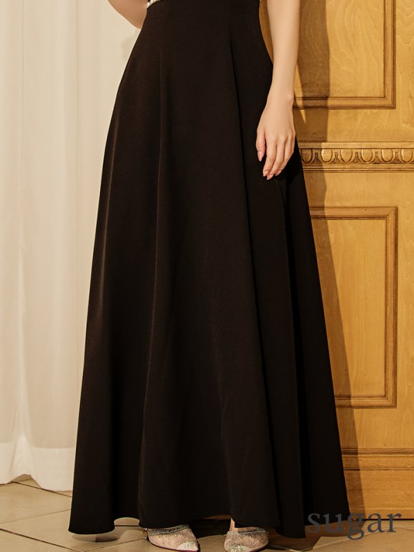 ブラック モデル：ゆめ　身長：160cm　着用サイズ：Sサイズ