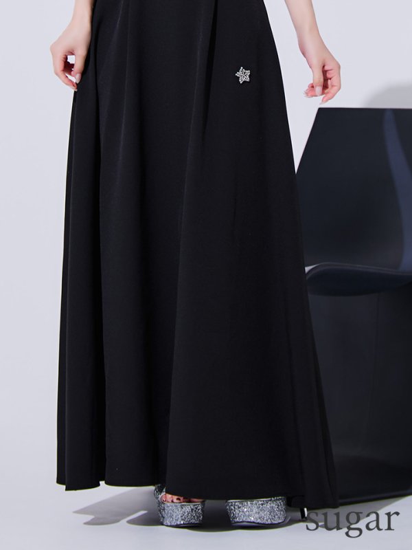 ブラック モデル：ゆめ　身長：160cm　着用サイズ：Sサイズ