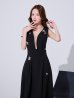 ブラック モデル：ゆめ　身長：160cm　着用サイズ：Sサイズ