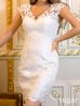 ホワイト　モデル：荒木さやか　身長：156cm　着用サイズ：Sサイズ