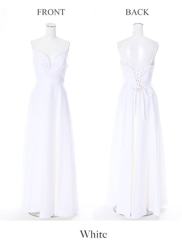 画像9: 【Lip line/リップライン】Aフレア/ ワンカラー/スピンドル/ ロング/ キャバドレス long[HC03]