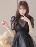 画像12: Lサイズあり【DEA. by ROBE de FLEURS/ディアバイローブドフルール】チュールxレースブラウスセット/ パフスリーブ/ キャミソール/ フレア/ ミモレ丈/ ワンピース/ キャバドレス[OF2]