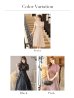 画像28: Lサイズあり【DEA. by ROBE de FLEURS/ディアバイローブドフルール】チュールxレースブラウスセット/ パフスリーブ/ キャミソール/ フレア/ ミモレ丈/ ワンピース/ キャバドレス[OF2]