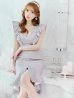 画像30: Lサイズあり【DEA. by ROBE de FLEURS/ディアバイローブドフルール】マーメイド/ フリル/ バストカット/ ワンピース/ ミディアムドレス/ キャバドレス[OF2]