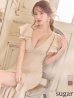 画像1: Lサイズあり【DEA. by ROBE de FLEURS/ディアバイローブドフルール】マーメイド/ 総レース/ フリル/ ワンピース/ 膝丈/ ミディアム/タイト/ ミニドレス/ キャバドレス[OF2] (1)