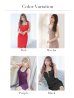 画像50: XS-Lサイズあり☆【DEA. by ROBE de FLEURS/ディアバイローブドフルール】ジップ/ ZIP/ ワッフル/ ノースリーブ/ タイト/ ミディアム丈/ キャバドレス[OF2]