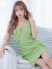 画像10: XS-Lサイズあり☆【DEA. by ROBE de FLEURS/ディアバイローブドフルール】ジップ/ ZIP/ ワッフル/ ノースリーブ/ タイト/ ミディアム丈/ キャバドレス[OF2]
