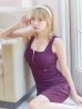 画像8: XS-Lサイズあり☆【DEA. by ROBE de FLEURS/ディアバイローブドフルール】ジップ/ ZIP/ ワッフル/ ノースリーブ/ タイト/ ミディアム丈/ キャバドレス[OF2]