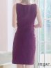 画像12: XS-Lサイズあり☆【DEA. by ROBE de FLEURS/ディアバイローブドフルール】ジップ/ ZIP/ ワッフル/ ノースリーブ/ タイト/ ミディアム丈/ キャバドレス[OF2]