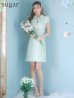 画像7: XS-Lサイズあり【DEA. by ROBE de FLEURS/ディアバイローブドフルール】ジッパー/ 襟付き/ 半袖/ 袖あり/ スプリングツイード/ タイト/ ミニドレス/ キャバドレス[OF2]