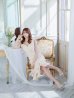 画像12: Lサイズあり【DEA. by ROBE de FLEURS/ディアバイローブドフルール】ショルダーリボン/ マーメイド/ ノースリーブ/ ワンカラー/ ミモレ丈/ ミディアムドレス/ キャバドレス[OF2]