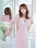画像3: Lサイズあり【DEA.by ROBE de FLEURS/ディアバイローブドフルール】フロントジッパー/ パフスリーブ/ ミディアム丈/ ワンピース/ キャバドレス[OF2]