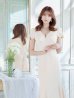 画像19: Lサイズあり【DEA.by ROBE de FLEURS/ディアバイローブドフルール】フロントジッパー/ パフスリーブ/ ミディアム丈/ ワンピース/ キャバドレス[OF2]