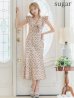 画像7: Lサイズあり【DEA. by ROBE de FLEURS/ディアバイローブドフルール】フリル/ リボン/ ドット/ マーメイド/ ミモレ丈/ ミディアムドレス/ キャバドレス[OF2]