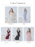 画像21: Lサイズあり【DEA.by ROBE de FLEURS/ディアバイローブドフルール】オーガンジー/ クラシカル/ ワンカラー/ ミモレ丈/ マーメイド/ ワンピース/ ロングドレス/ キャバドレス long[OF2]