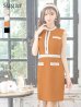画像4: Lサイズあり【DEA.by ROBE de FLEURS/ディアバイローブドフルール】ツイード/ チェック/ ジップ/ 谷間魅せ/ タイト/ ミニドレス/ キャバドレス[OF2]