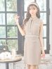 画像15: Lサイズあり【DEA.by ROBE de FLEURS/ディアバイローブドフルール】ツイード/ チェック/ ジップ/ 谷間魅せ/ タイト/ ミニドレス/ キャバドレス[OF2]