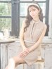 画像16: Lサイズあり【DEA.by ROBE de FLEURS/ディアバイローブドフルール】ツイード/ チェック/ ジップ/ 谷間魅せ/ タイト/ ミニドレス/ キャバドレス[OF2]