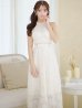 画像13: Lサイズあり【DEA.by ROBE de FLEURS/ディアバイローブドフルール】ホルターネック/ バックリボン/ レース/ フレア/ ワンピース/ ミモレ丈/ ミディアムドレス/ キャバドレス long[OF2]